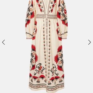 FARM RIO CASHEW MANDALA MAXI DRESS